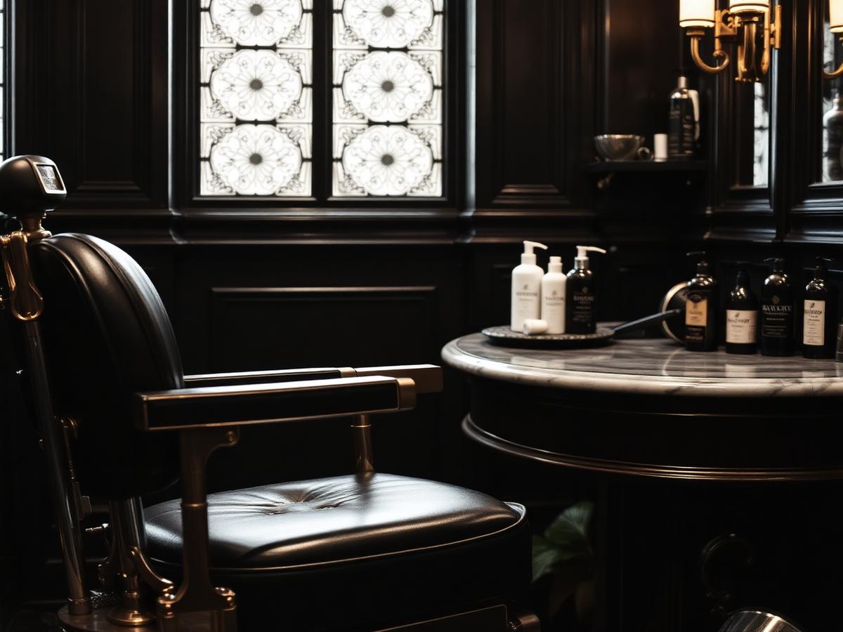 Detailaufnahme des Salons von Elegant House